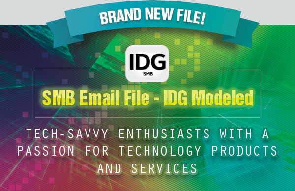 IDG-SMB Email-Modeled Masterfile